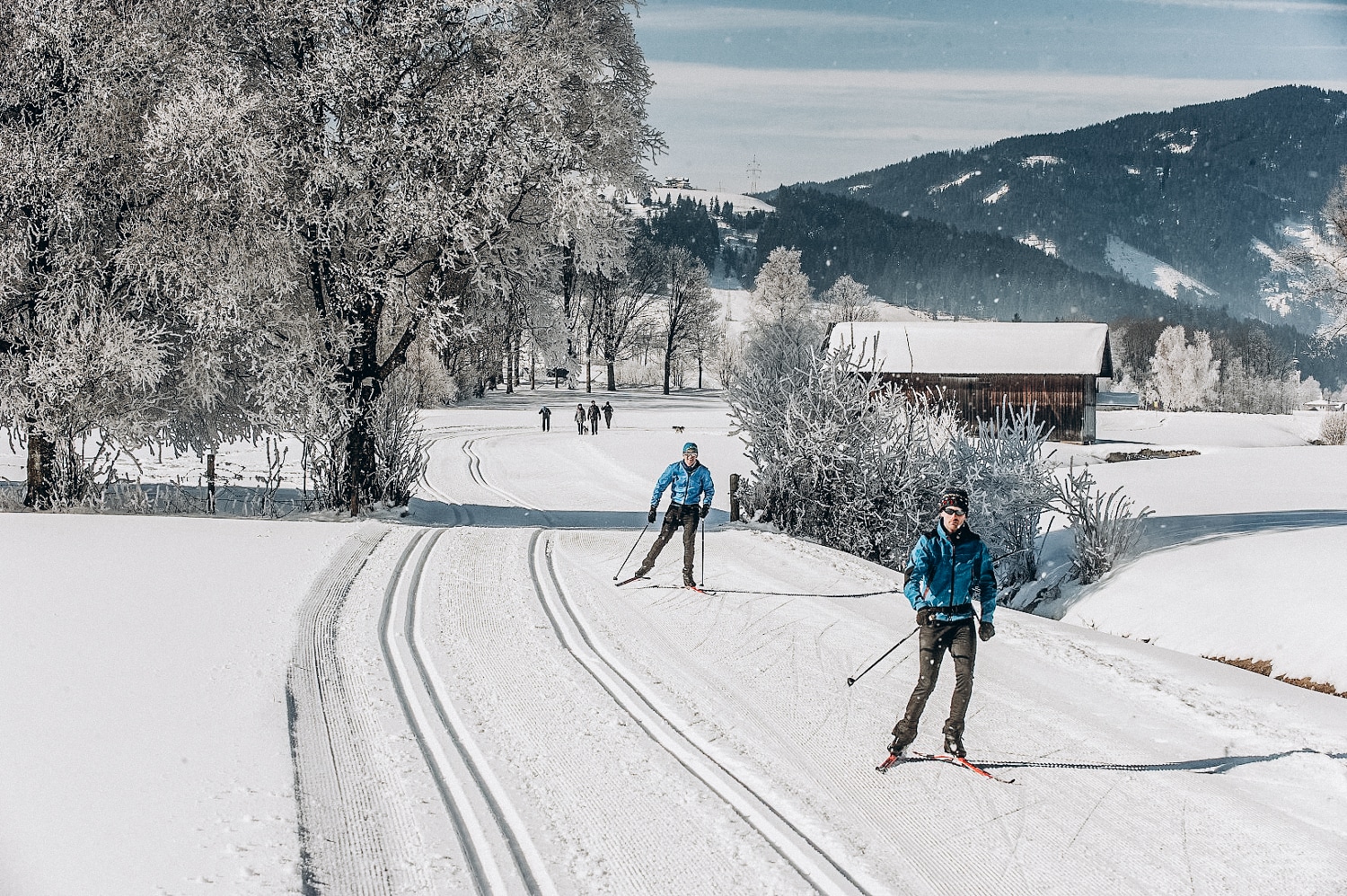 Langlaufen in Altenmarkt-Zauchensee - Winterurlaub am Bauernhofurlaub Sinnhubgut